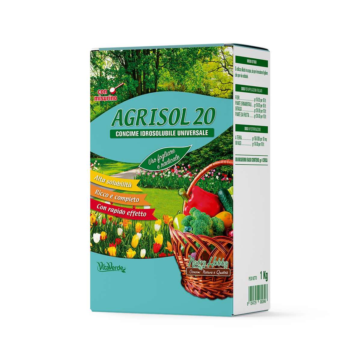 AGRISOL 20 VITAVERDE - Kg 1 e Kg 5