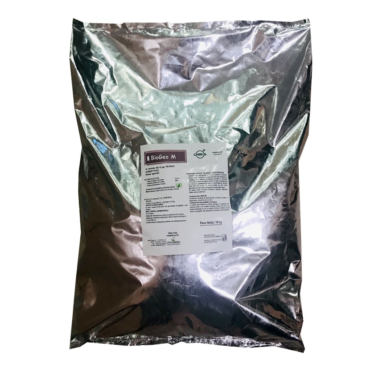 BIOGEO M OPEN GREEN - Kg 10 - BIO