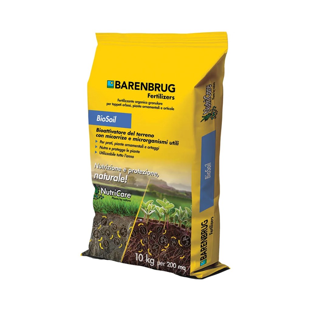 BIOSOIL TRICHODERMA FUNGHI E BATTERI BARENBRUG - Kg 10 - BIO