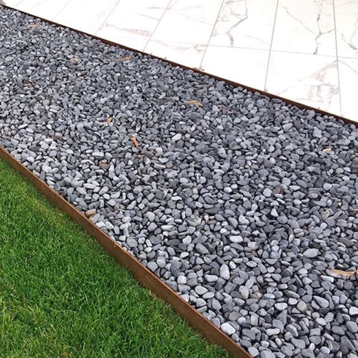 BORDURA COR-TEN - h cm 15 x mt 2,00 - ACCIAIO CORTEN