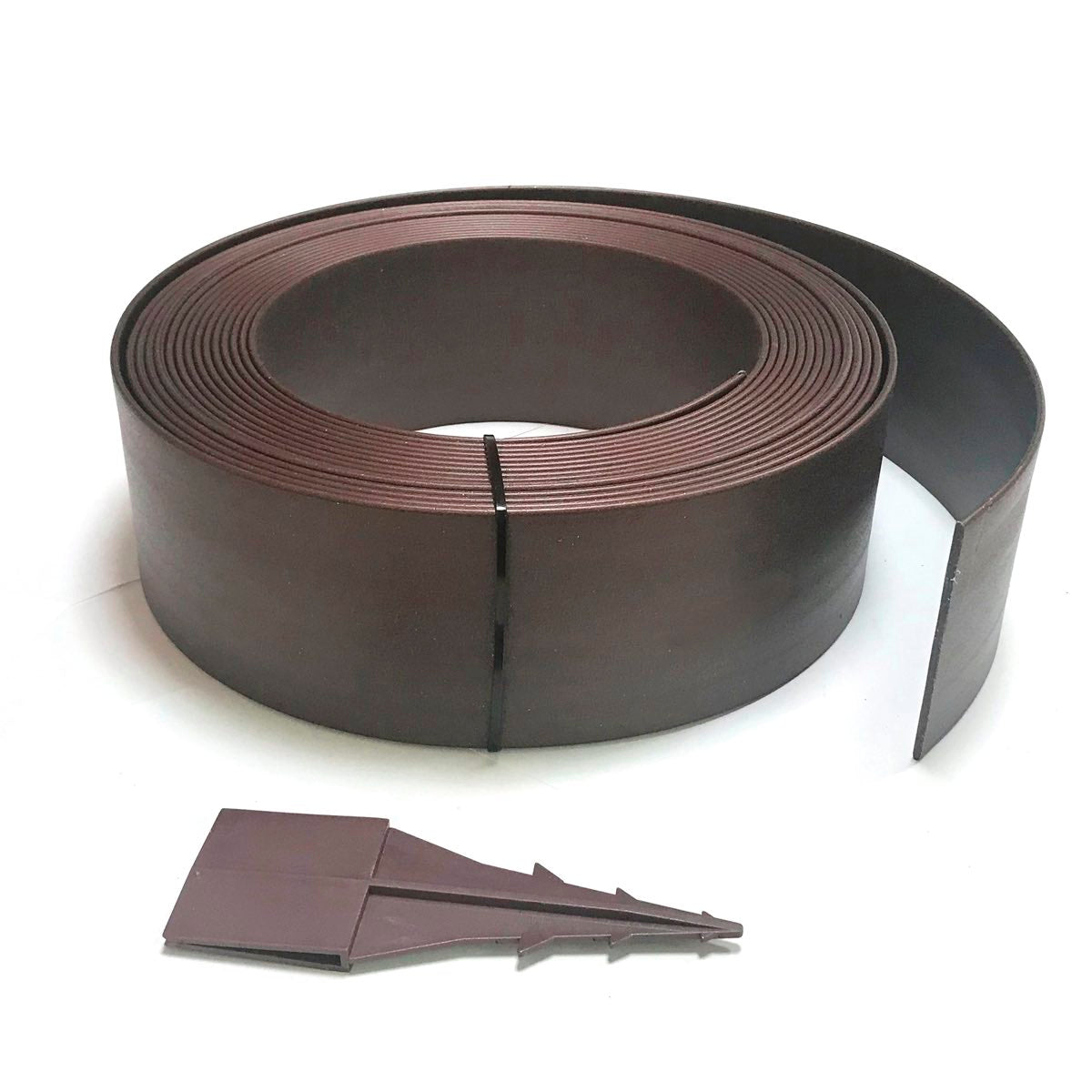 BORDURA SPESSA - h cm 12 x mt 15 - colore MARRONE