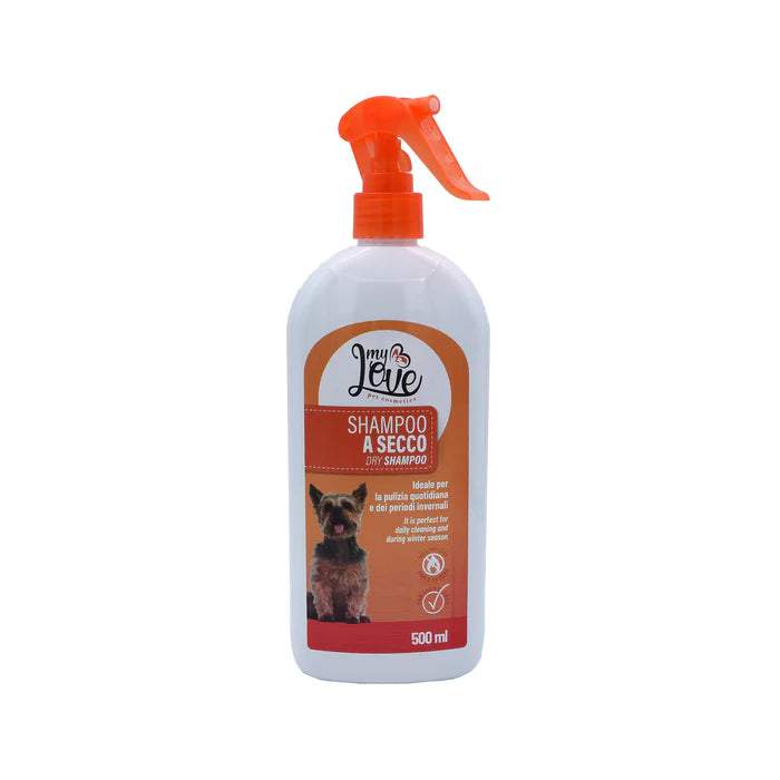 SHAMPOO SECCO CANI MY LOVE - NO GAS - ml 500