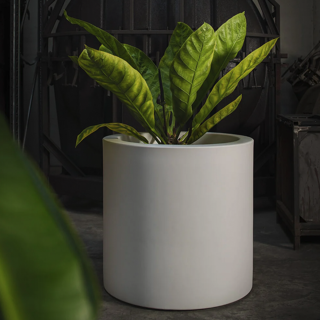 CILINDRO FENICE - PARETE SINGOLA - Ø cm 42,5 - col. BIANCO