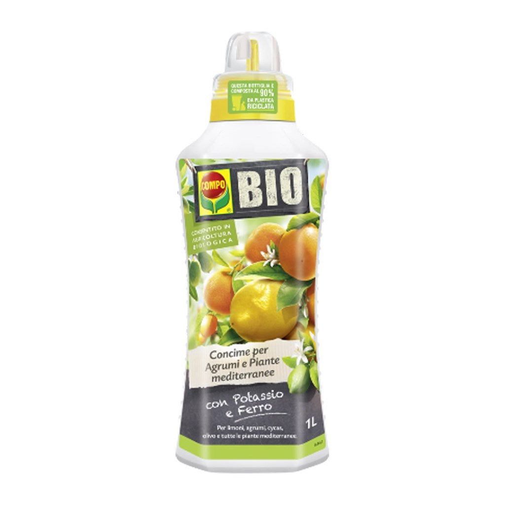 CONCIME AGRUMI E PIANTE MEDITERRANEE COMPO - lt 1 - BIO