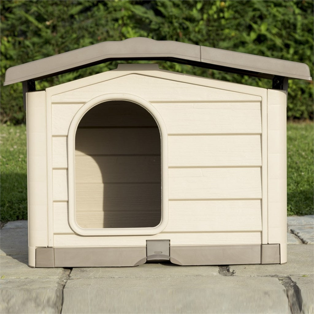 CUCCIA BUNGALOW PER CANI - medium e large - col. beige o verde