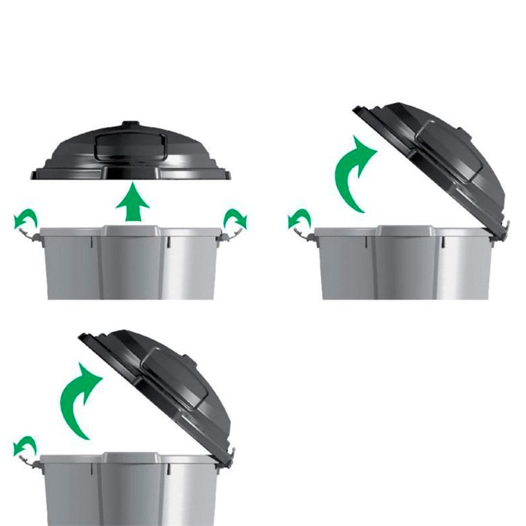 CONTENITORE DADO PET - lt 60