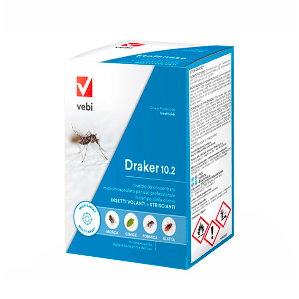 DRAKER 10.2 VEBI - ml 100, ml 250 e lt 1
