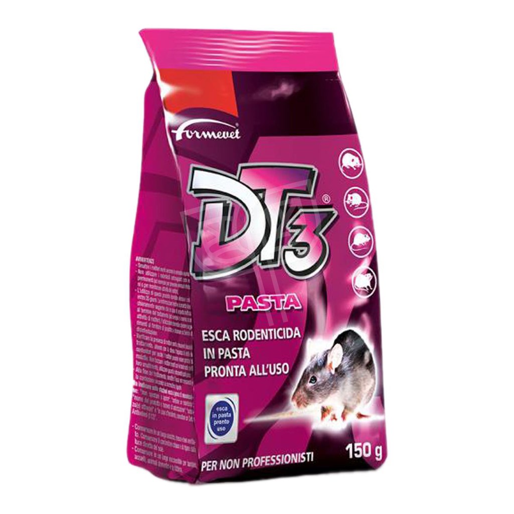 DT3 FORMEVET PASTA TOPICIDA - busta gr 150