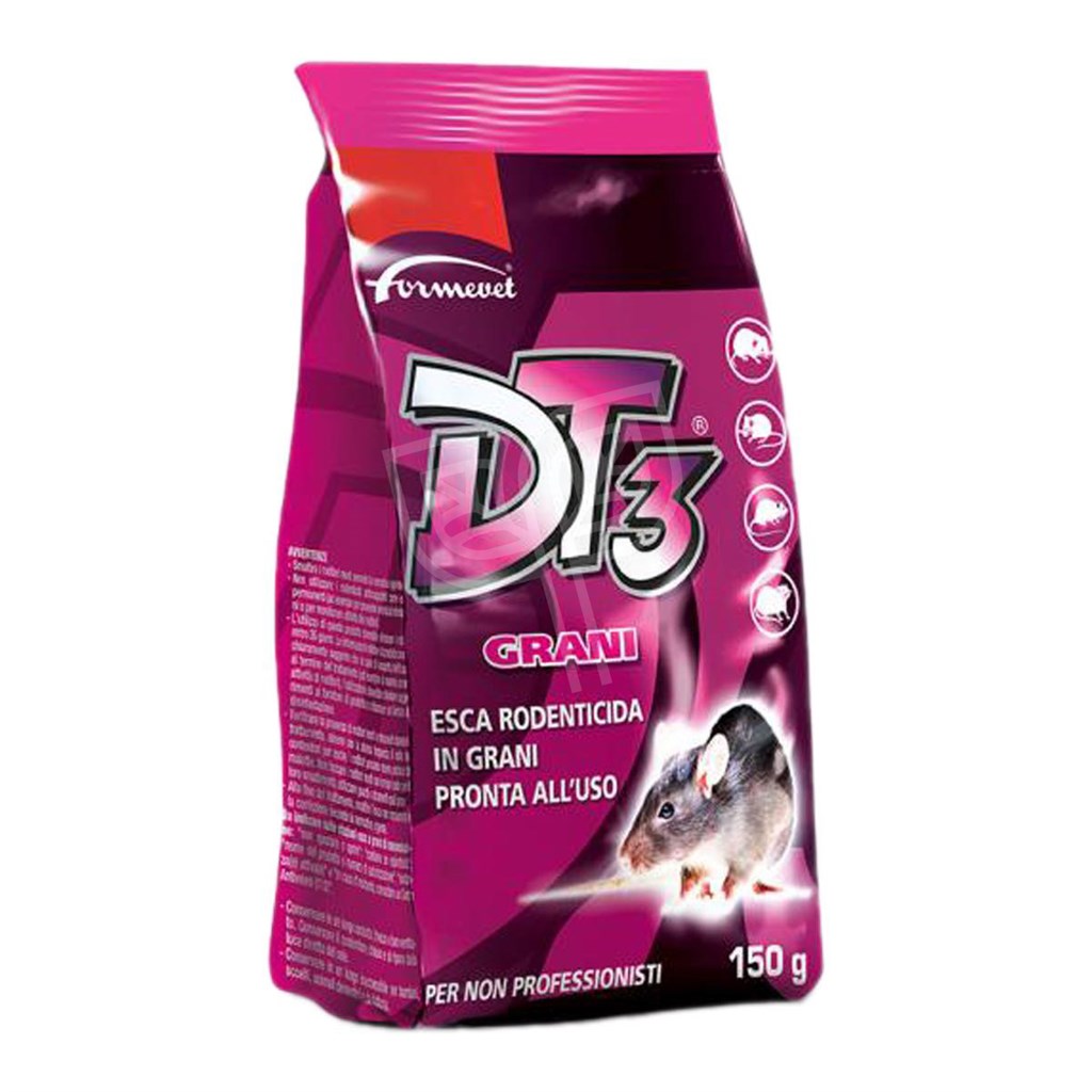 DT3 FORMEVET GRANO TOPICIDA - busta gr 150