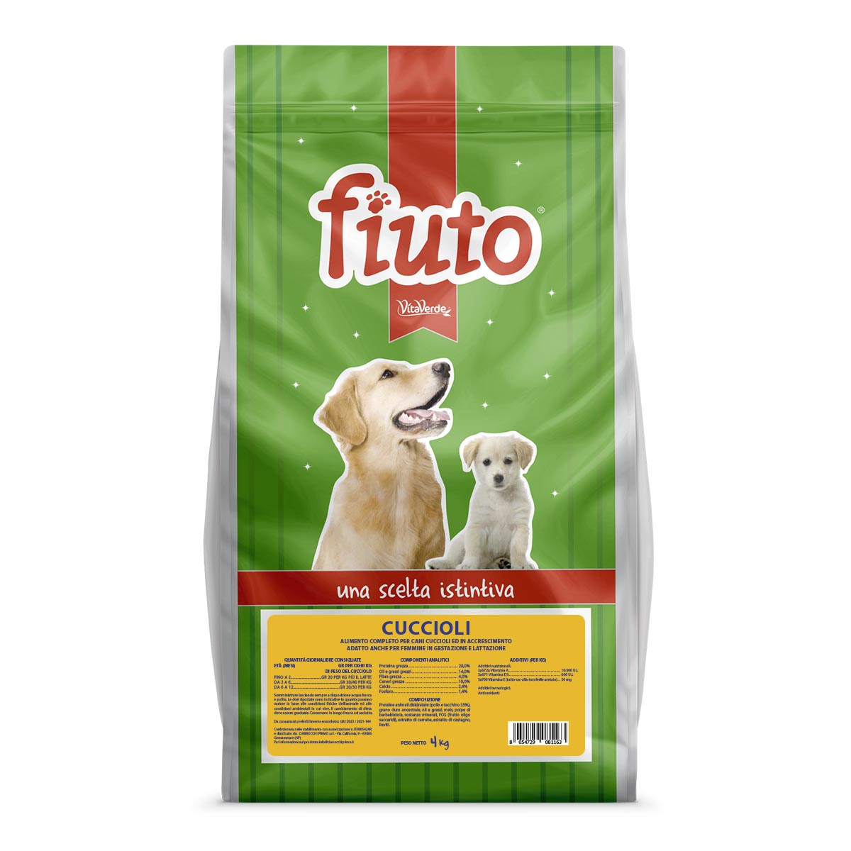 FIUTO CUCCIOLI - Kg 4 e Kg 12