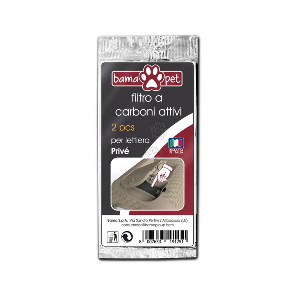FILTRI ANTIODORE PER LETTIERA GATTO - set 2 pz