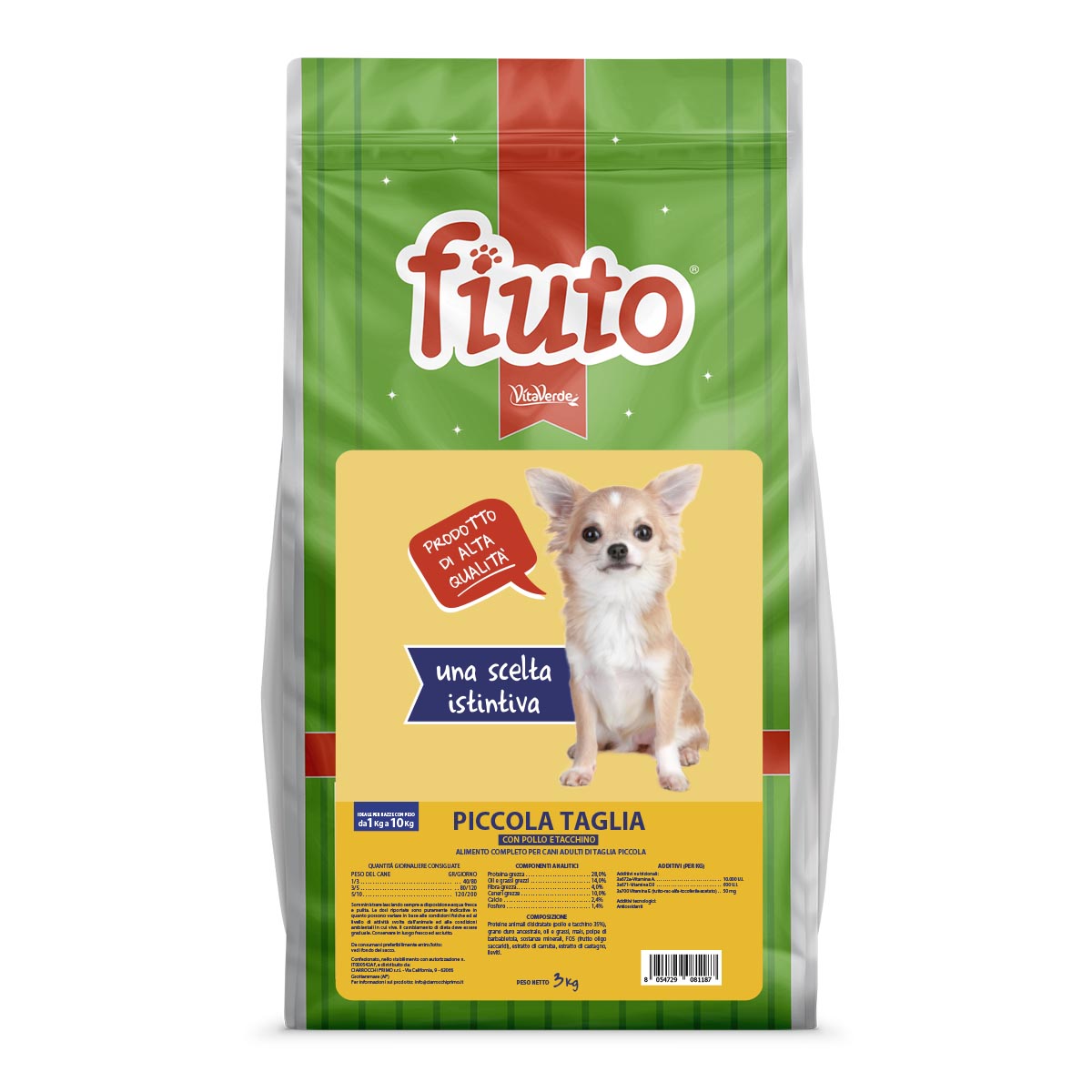 FIUTO PICCOLA TAGLIA - Kg 3