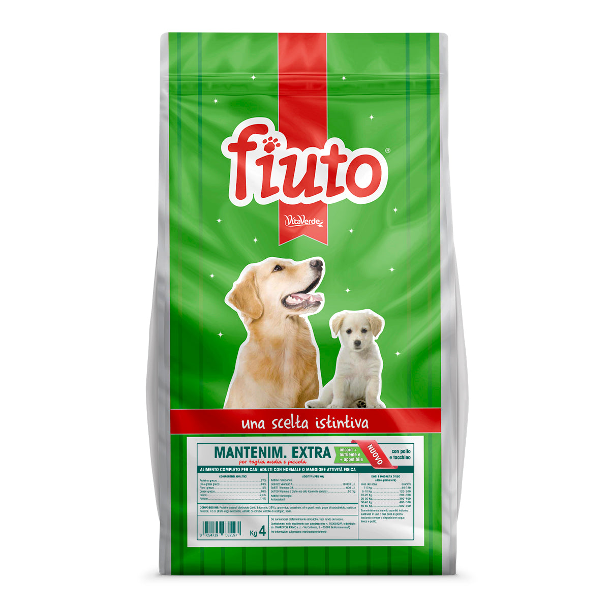 FIUTO MANTENIMENTO EXTRA - Kg 4 e Kg 12