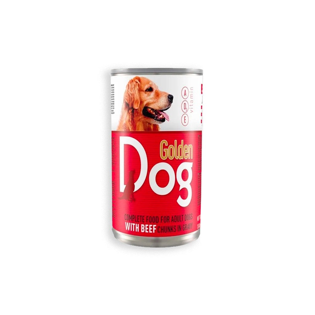 GOLDEN DOG gusto MANZO - Kg 1,240 e gr 415