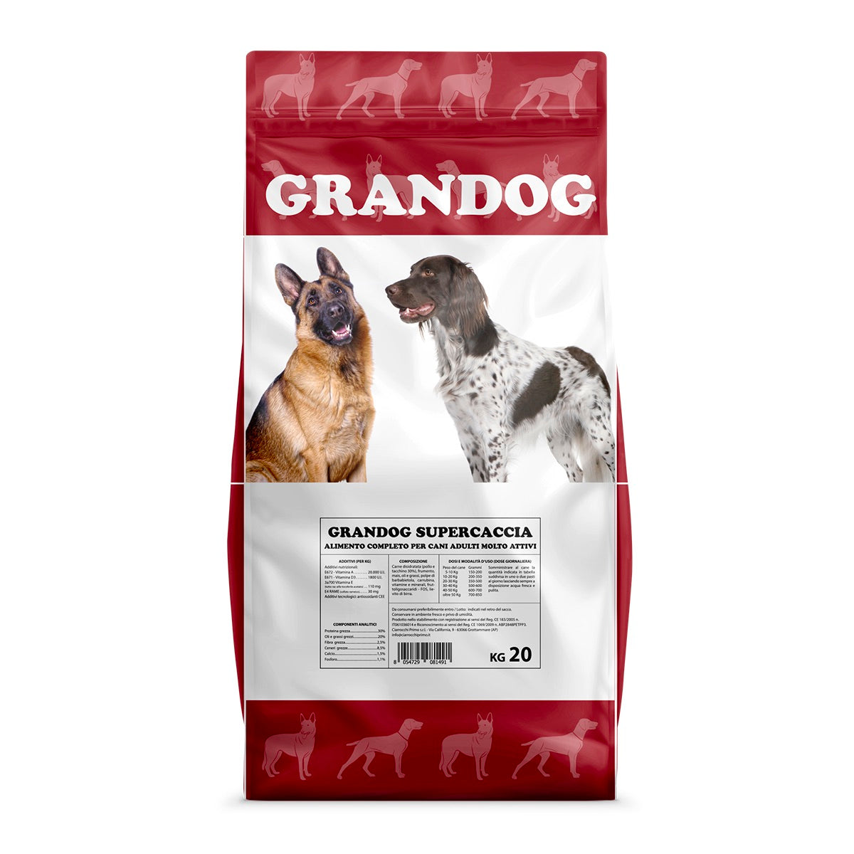 GRANDOG SUPERCACCIA - Kg 20
