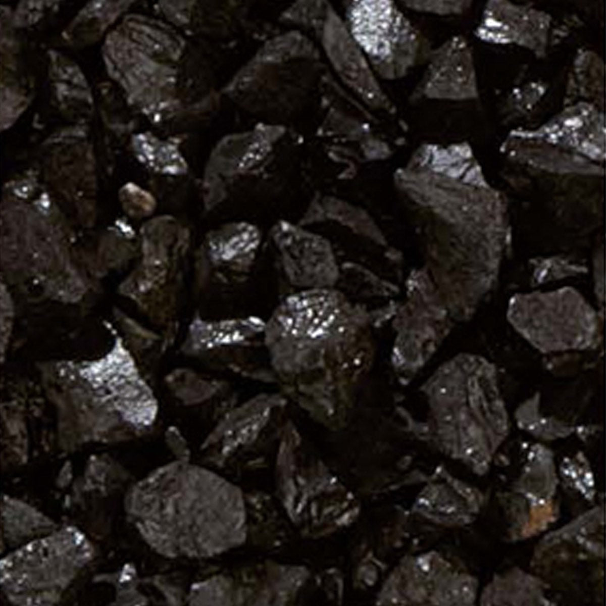 GRANULATO DI MARMO NERO EBANO - sacco Kg 25 - mm 08/12