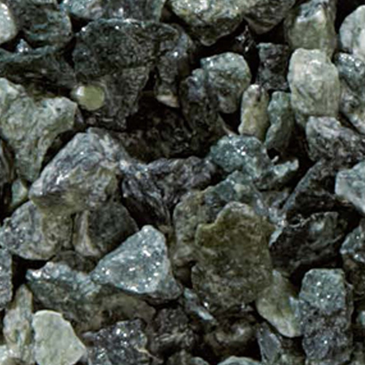 GRANULATO DI MARMO VERDE ALPI - sacco Kg 25 - mm 08/12