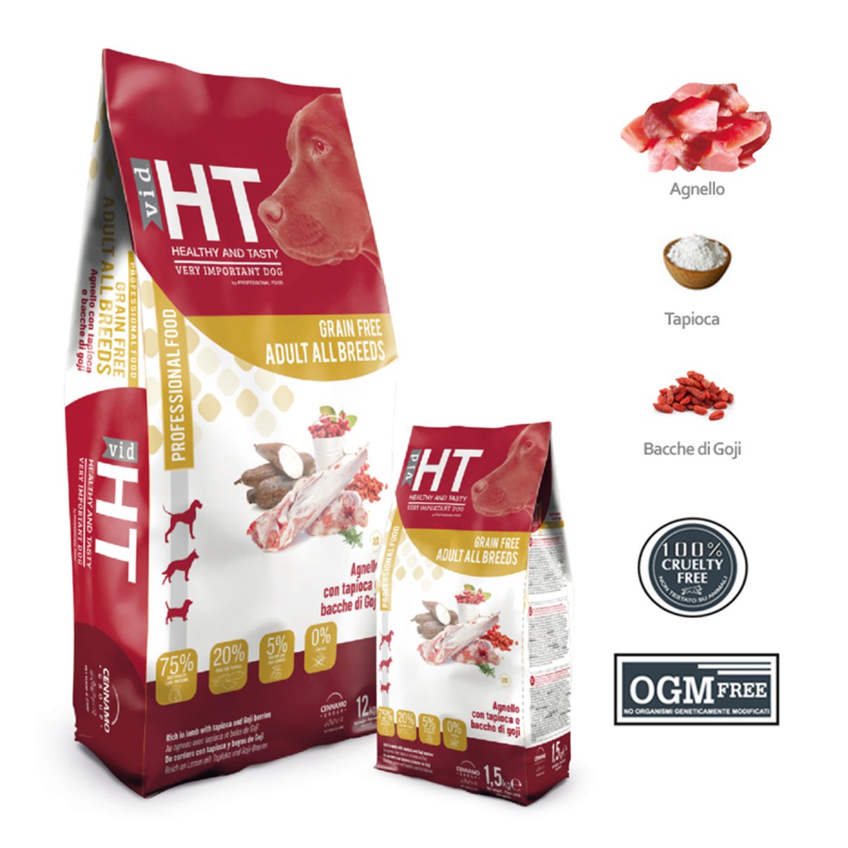 HT VID GRAIN FREE ADULT gusto AGNELLO - varie confezioni
