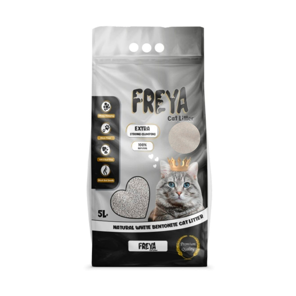 LETTIERA FREYA BENTONITE - varie confezioni e profumazioni