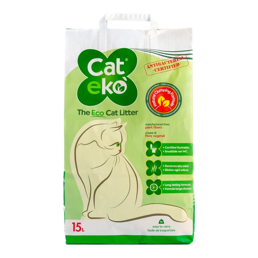 LETTIERA ECO FIBRE VEGETALI CATEKO - lt 6 e lt 15
