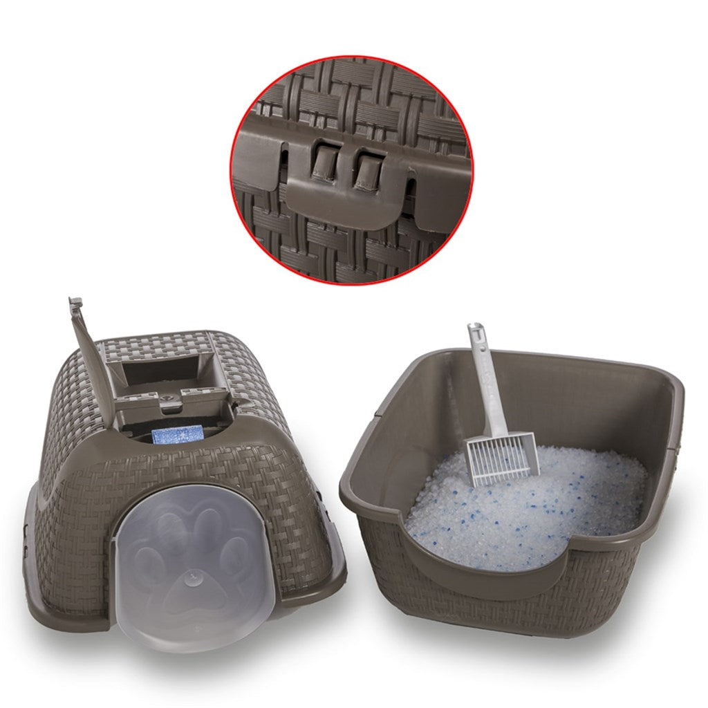 LETTIERA CHIUSA PRIVÈ - col. tortora o ghiaccio