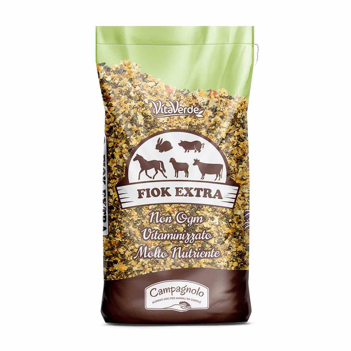 FIOK EXTRA - crescita e ingrasso - fioccato - NO OGM - Kg 20