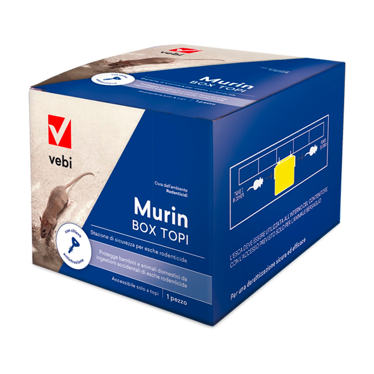 MURIN BOX TOPI VEBI - n. 2 pezzi