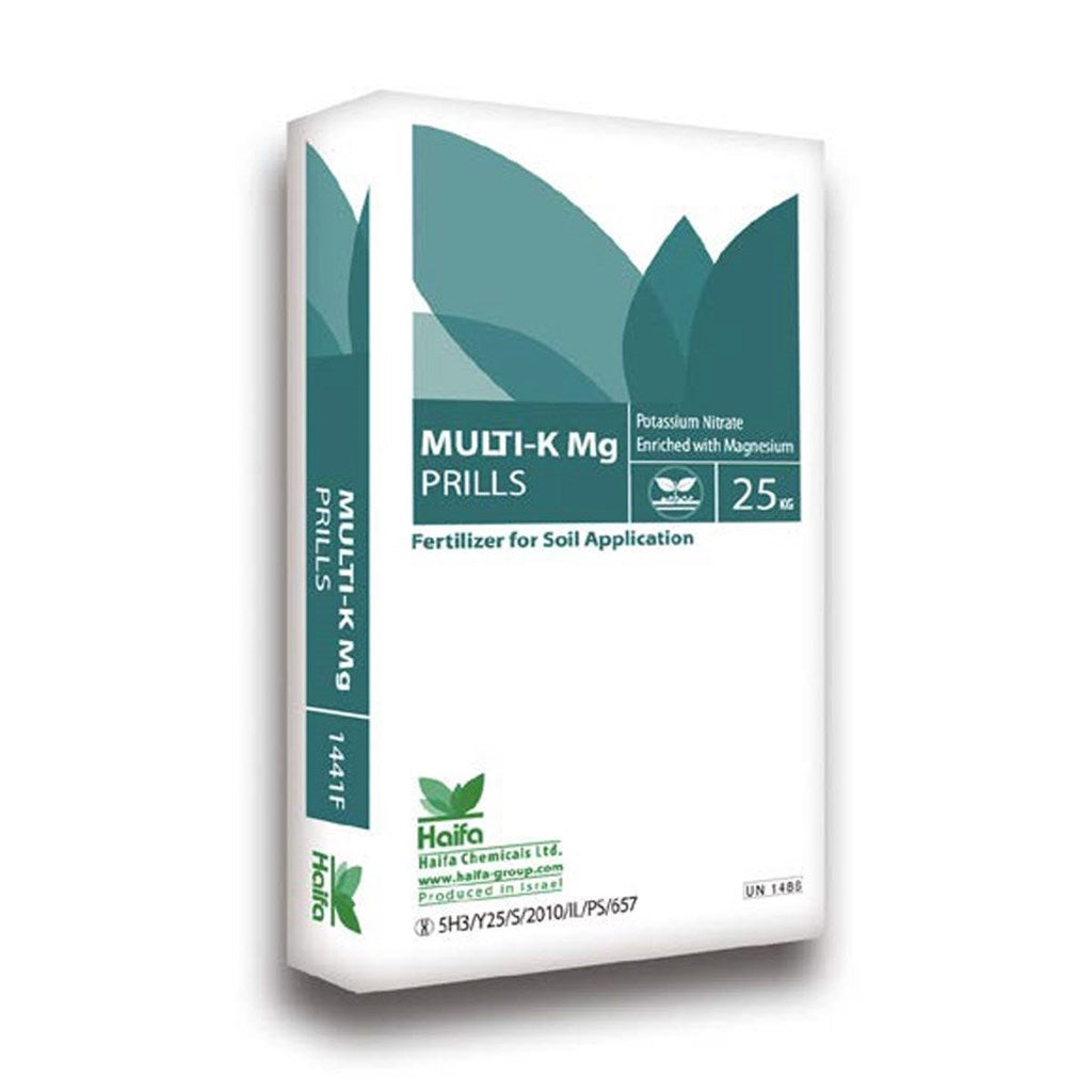 NITRATO POTASSICO MULTI-K MG PRILLS HAIFA (12-0-42+2) - Kg 25
