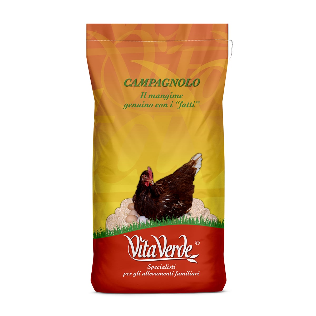 GALLINA PLUS - Ovodeposizione - sbriciolato - NO OGM - Kg 25