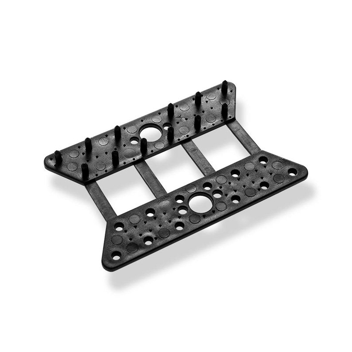 PIASTRINA CLIPPARETE NERA - 12 PUNTE - pz 50