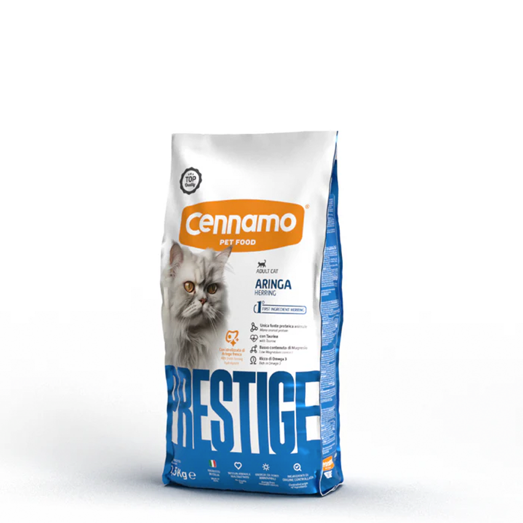 PRESTIGE CAT MAINTENANCE gusto ARINGA - Kg 1,5 e Kg 10