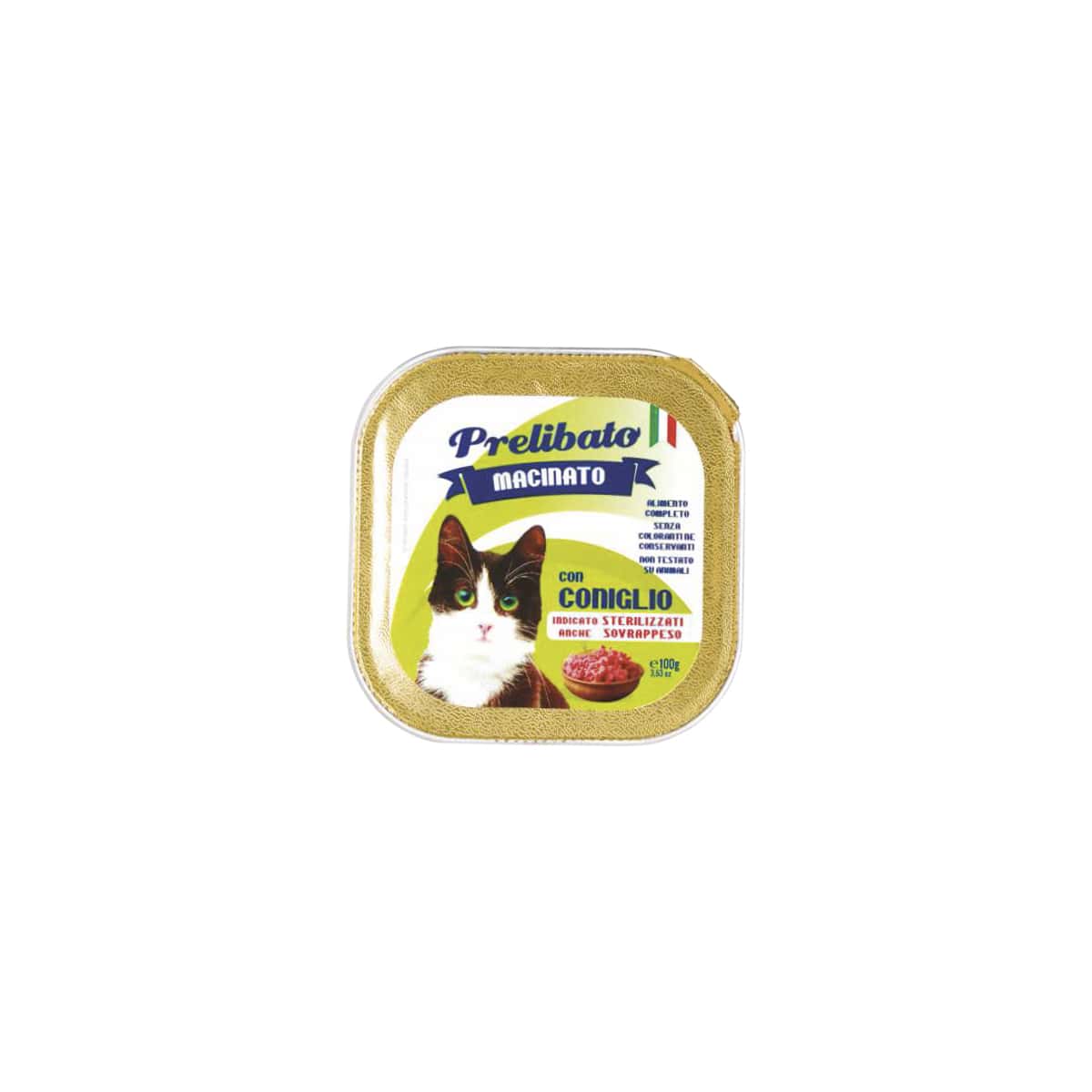 PRELIBATO GATTO gusto CONIGLIO - gatti STERILIZZATI e/o SOVRAPPESO - varie confezioni