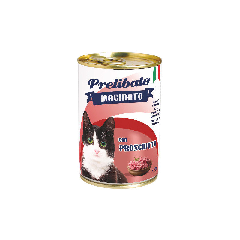 PRELIBATO GATTO gusto PROSCIUTTO - gr 400 x n. 24 pz