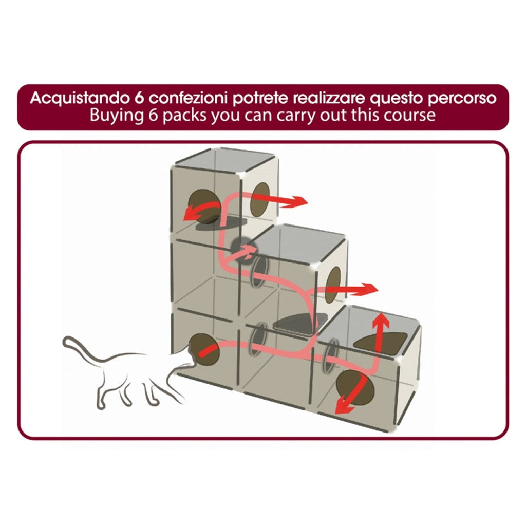 CUCCIA/GIOCO QUBLO - vari colori