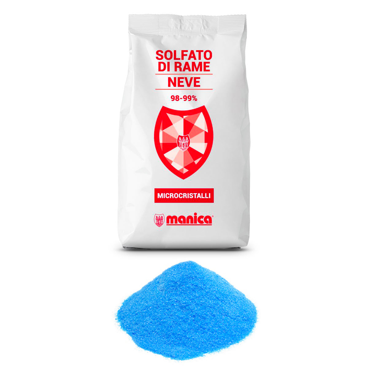 SOLFATO DI RAME NEVE MANICA - Kg 10 - BIO