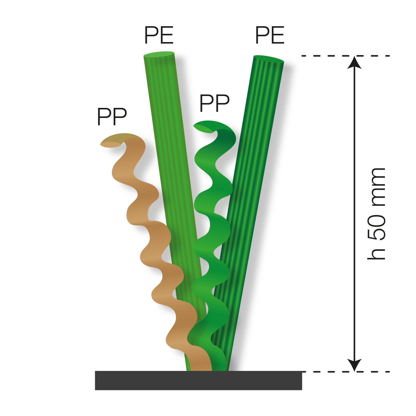 PRATO SINTETICO TRADIZIONE 50mm
