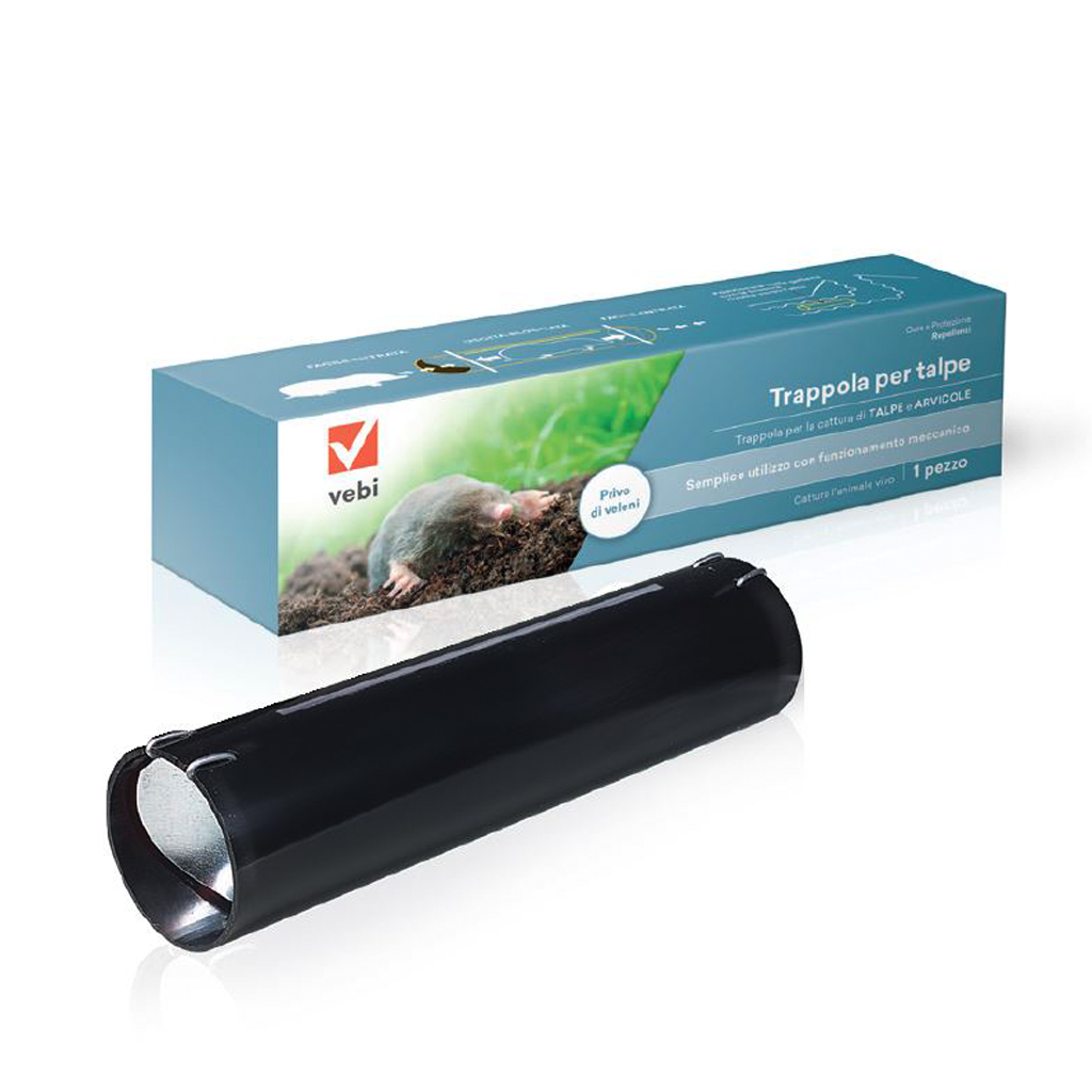 TRAPPOLA PER TALPE A TUBO VEBI