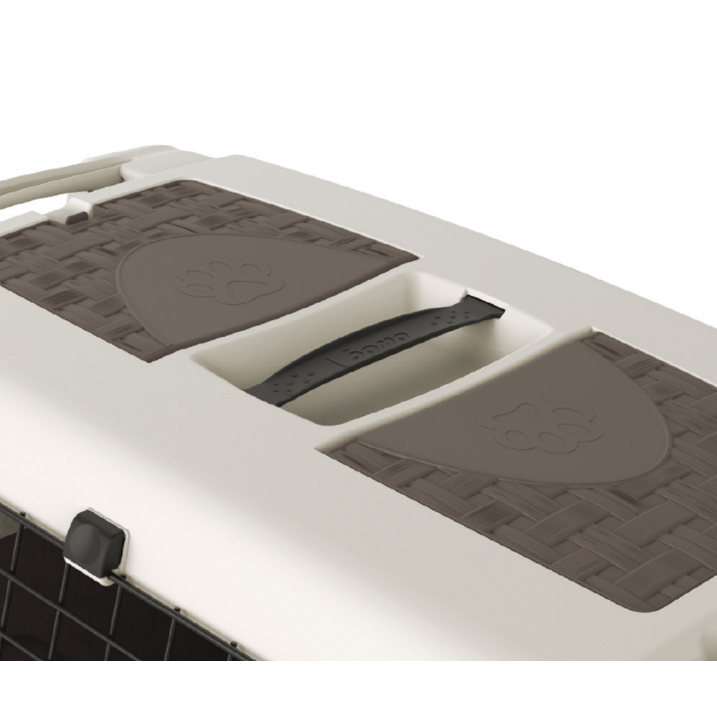 TRASPORTINO AUTO EASY TOUR cm 88x52x60 - col. bordeaux