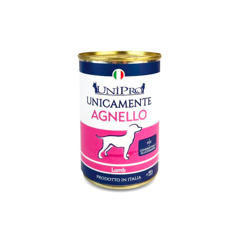 UNICAMENTE CANE gusto AGNELLO - varie confezioni
