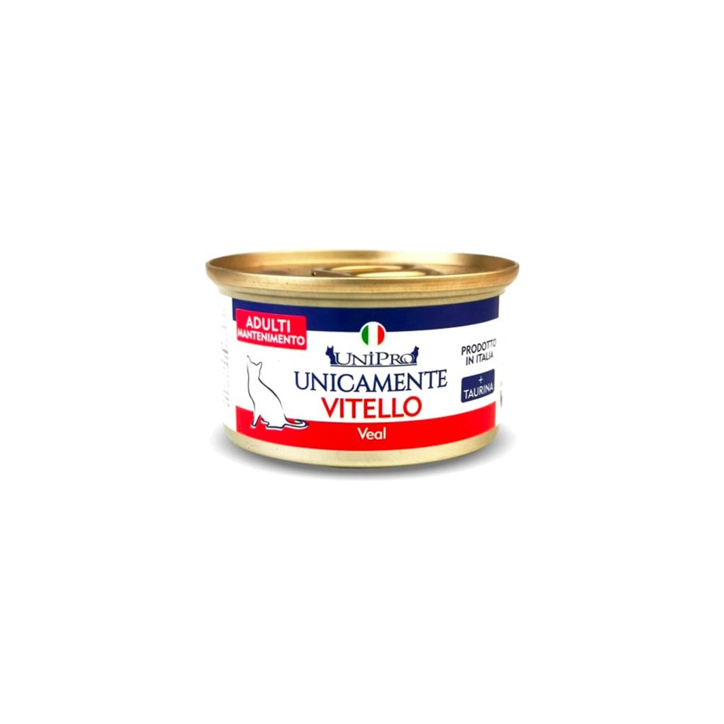 UNICAMENTE GATTO gusto VITELLO - gr 85 x n. 24 pz
