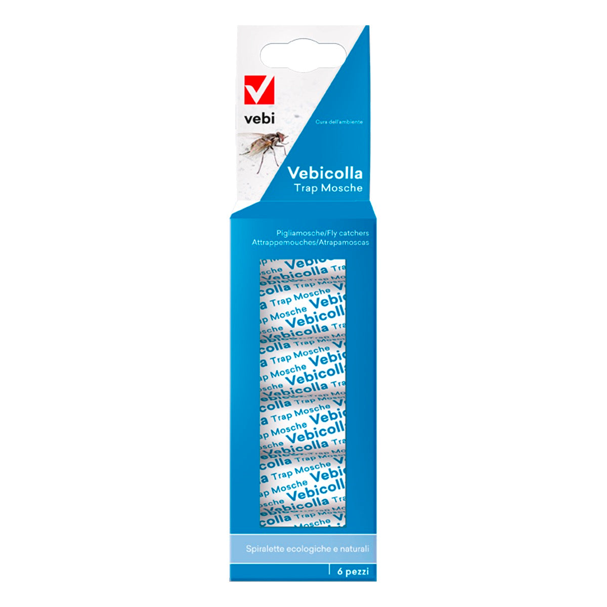 VEBICOLLA TRAP MOSCHE VEBI - n. 6 pz