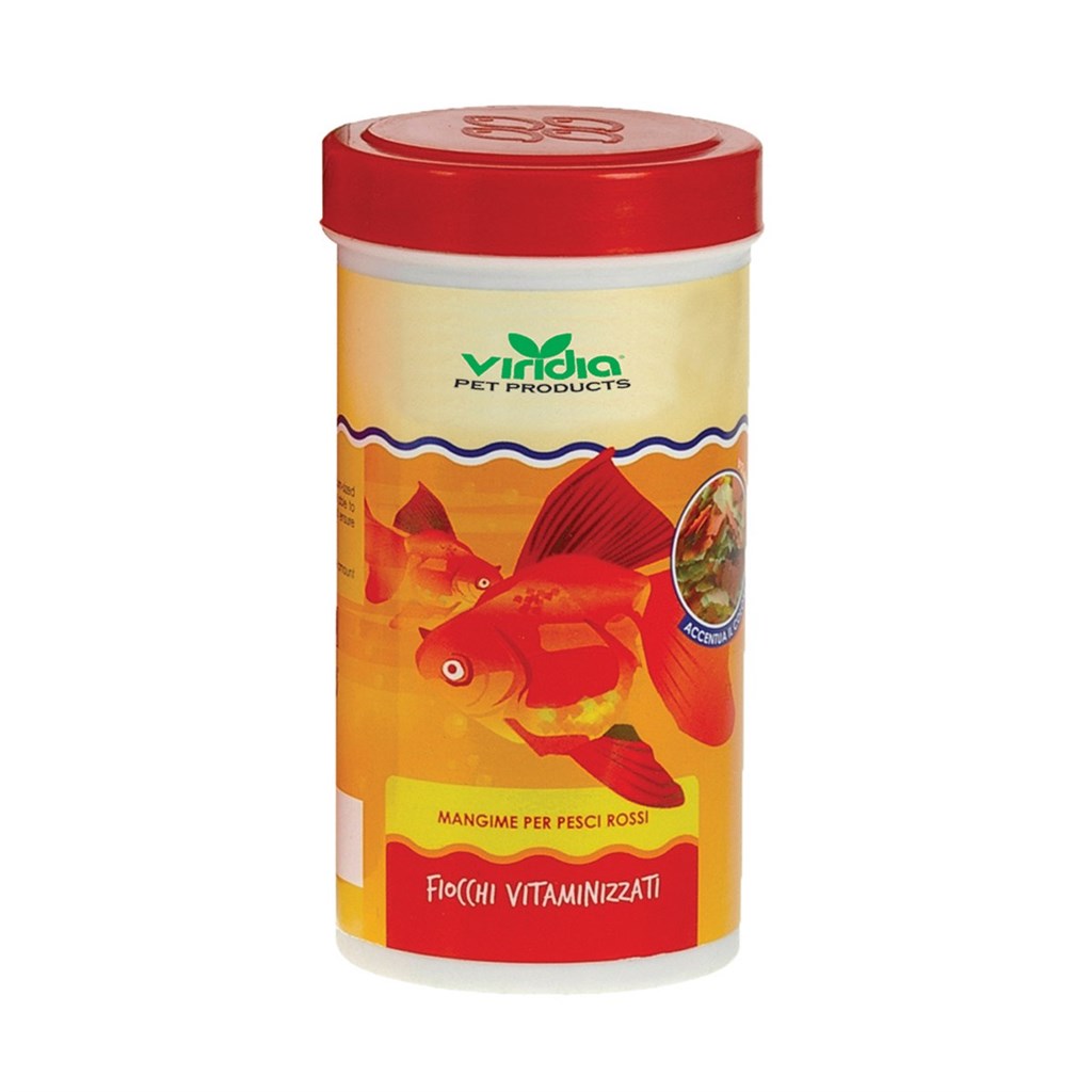 MANGIME PER PESCI ROSSI VIRIDIA - ml 100 e ml 250