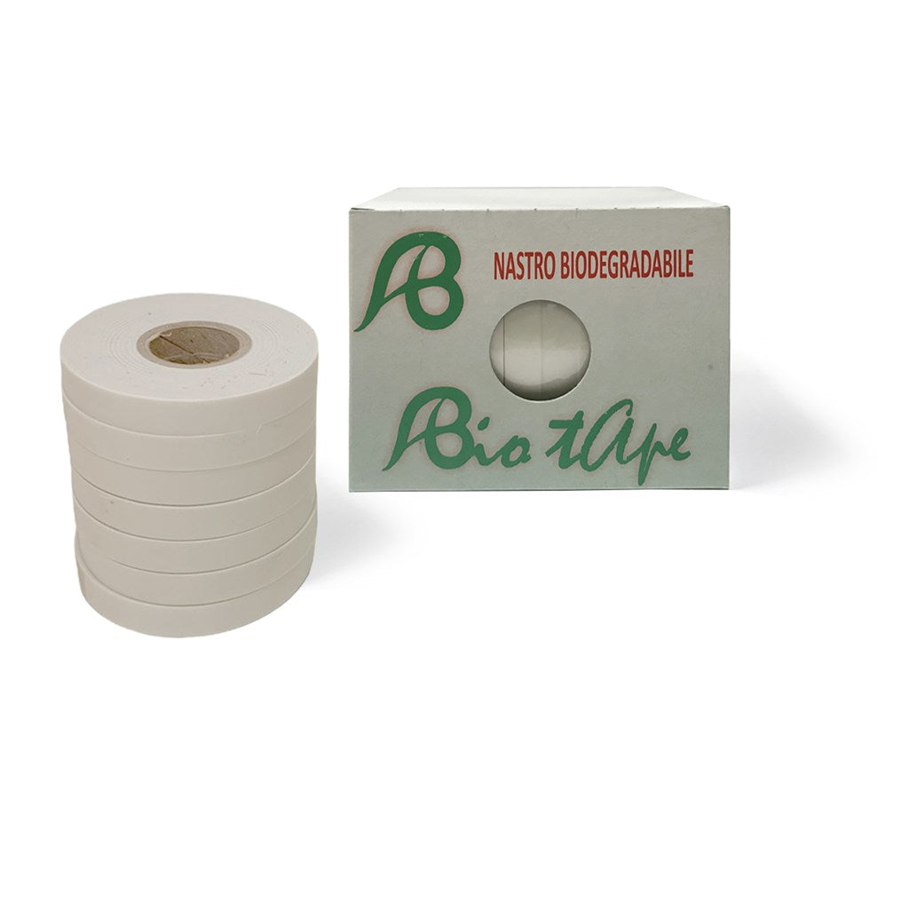 NASTRO TAPE mm 0,15 x mt 26 - BIODEGRADABILE colore bianco