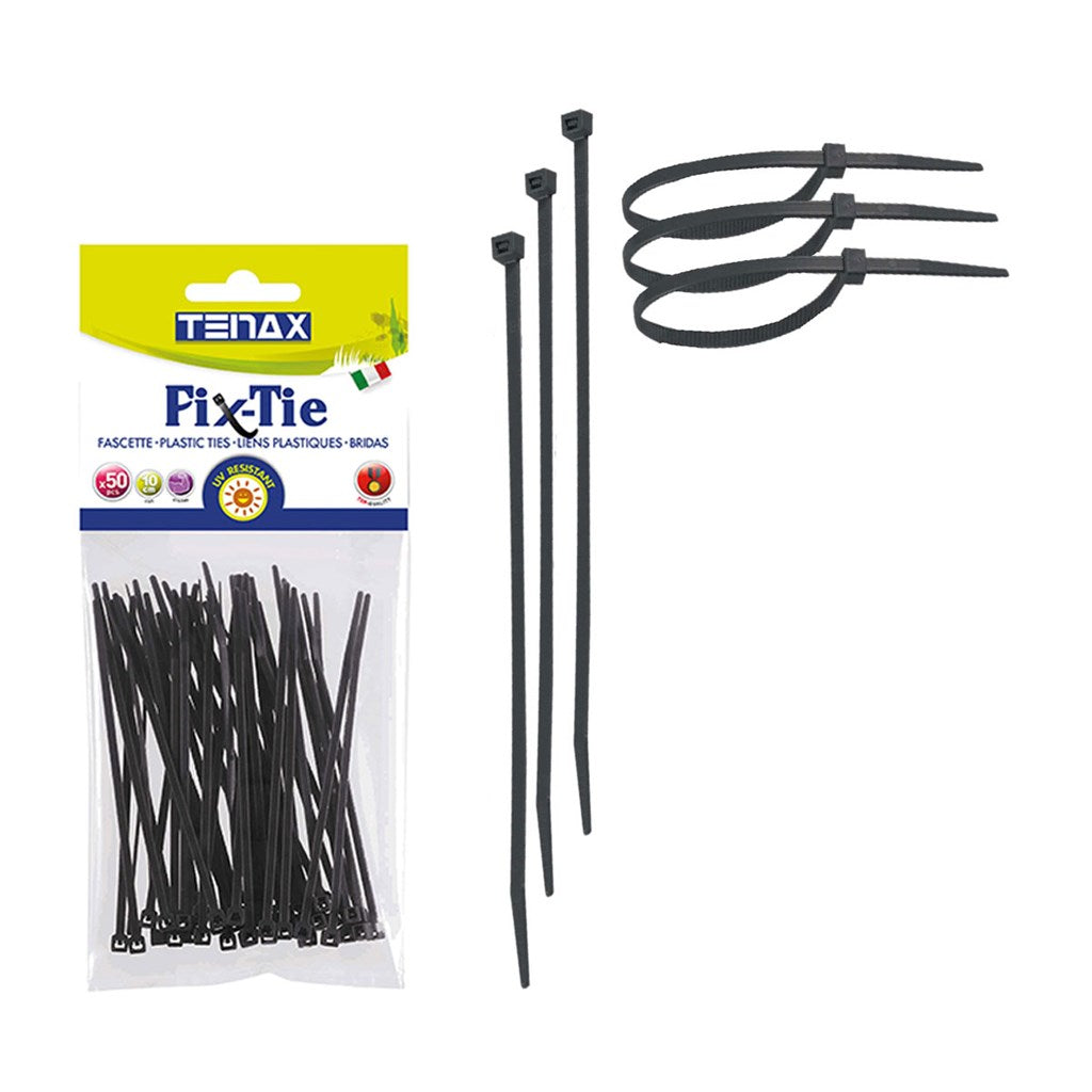 FASCETTE FIX-TIE IN PLASTICA MULTIUSO - vari colori