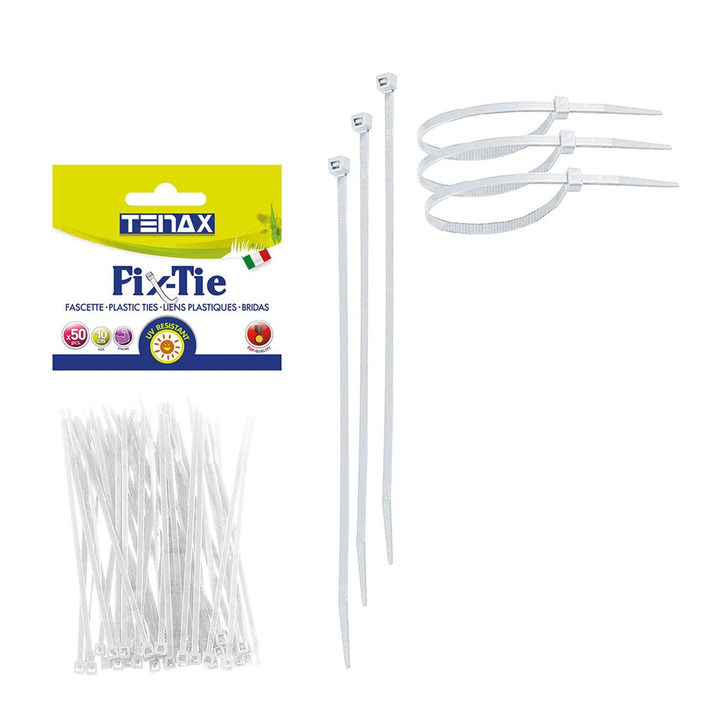 FASCETTE FIX-TIE IN PLASTICA MULTIUSO - vari colori