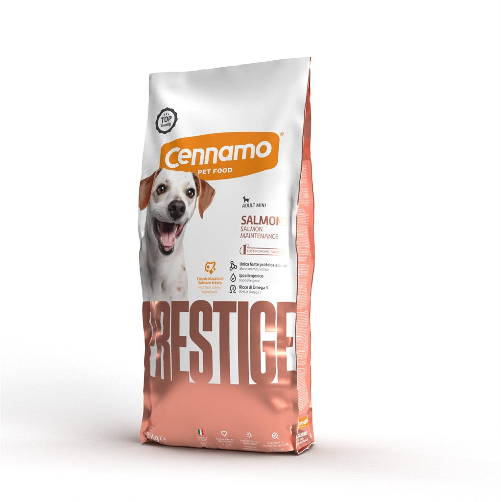 PRESTIGE ADULT MINI gusto SALMONE - Kg 2 e Kg 8