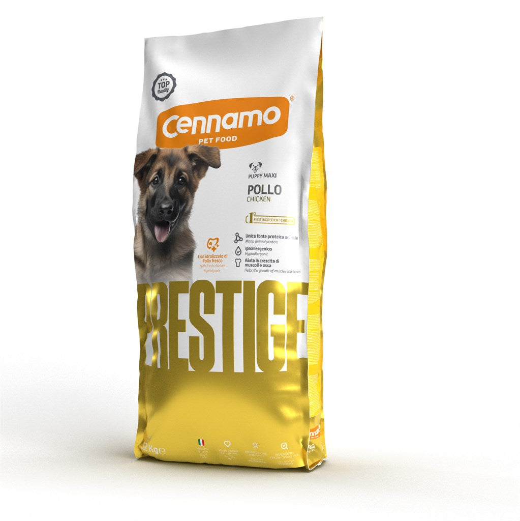PRESTIGE PUPPY MAXI gusto POLLO - Kg 2 e Kg 12