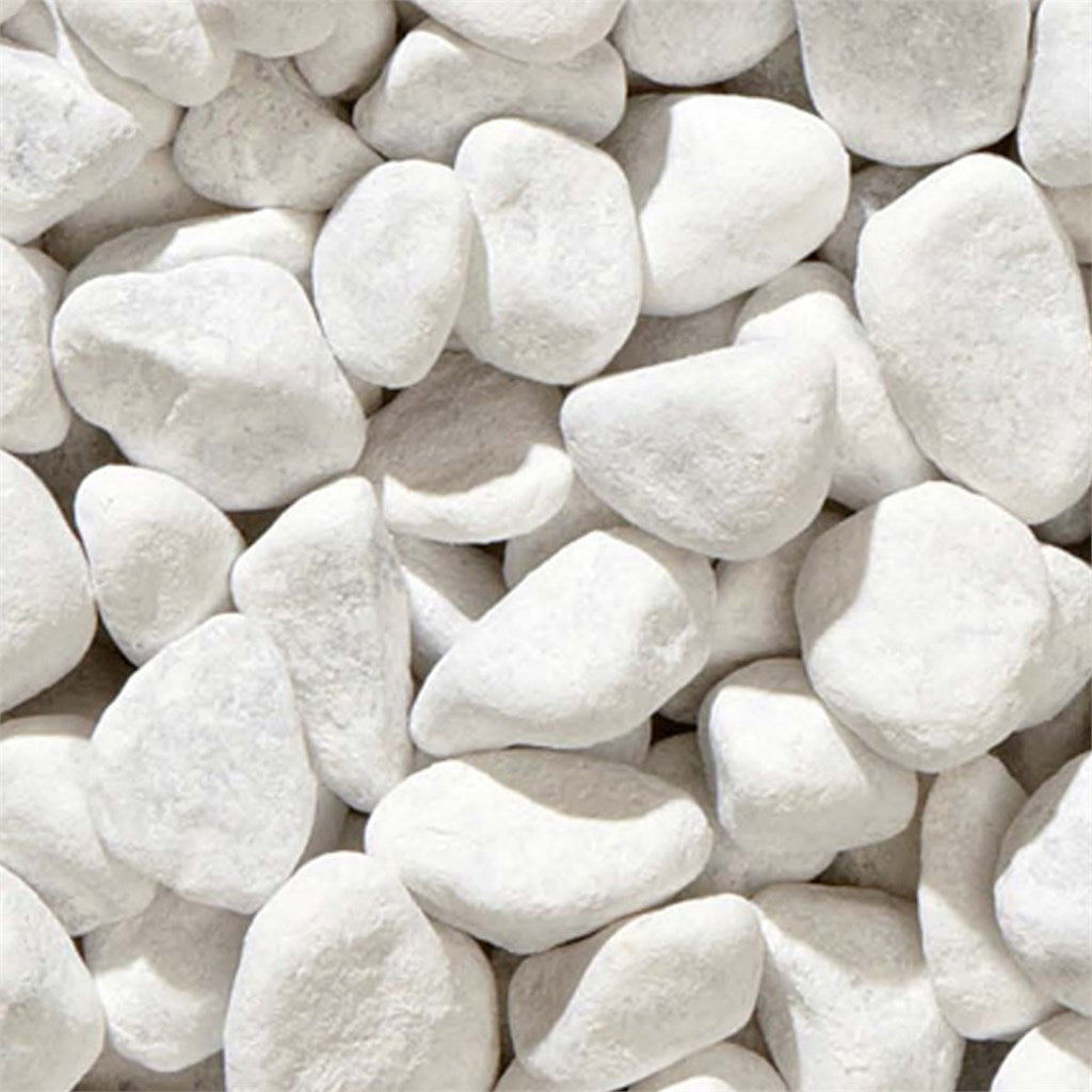 CIOTTOLO DI MARMO BIANCO CARRARA - sacco 25 Kg - varie grandezze