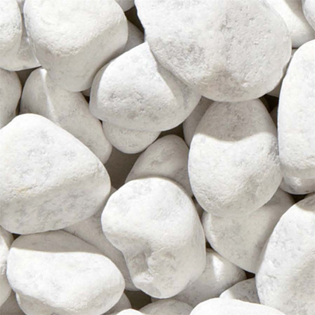 CIOTTOLO DI MARMO BIANCO CARRARA - sacco 25 Kg - varie grandezze