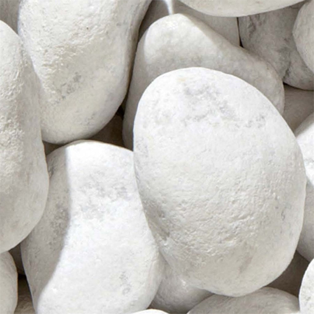 CIOTTOLO DI MARMO BIANCO CARRARA - sacco 25 Kg - varie grandezze